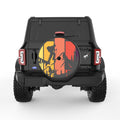 HIKING MAN BLACK CARBON FIBER TIRE COVER
