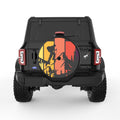 HIKING MAN BLACK TIRE COVER