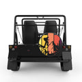 HIKING MAN BLACK TIRE COVER FOR MOKE