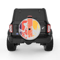 HIKING MAN SILVER CARBON FIBER TIRE COVER