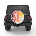 HIKING MAN BLACK TIRE COVER