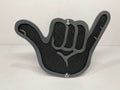 HANG LOOSE FOR ANY 2 INCH RECEIVER  in GREY For Jeep Wrangler JL and JK and JT