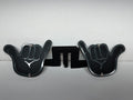 HANG LOOSE FOOT PEGS FOR JEEP WRANGLER AND JEEP GLADIATOR in Grey Color