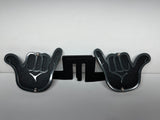 HANG LOOSE FOOT PEGS FOR JEEP WRANGLER AND JEEP GLADIATOR in Grey Color
