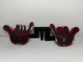 HANG LOOSE FOOT PEGS FOR JEEP WRANGLER AND JEEP GLADIATOR in Red Color