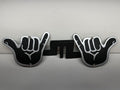 HANG LOOSE FOOT PEGS FOR JEEP WRANGLER AND JEEP GLADIATOR in Silver Color