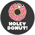 HOLEY DONUT PEARL  WHITE CARBON FIBER TIRE COVER