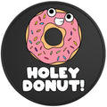 HOLEY DONUT BLACK TIRE COVER