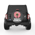 HOLEY DONUT BLACK CARBON FIBER TIRE COVER
