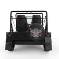 HONOR THE FALLEN THANK THE LIVING BLACK CARBON FIBER TIRE COVER FOR MOKE