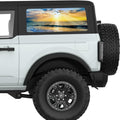 HOPE FLYING SEAGULL QUARTER WINDOW DECAL FITS 2021+ FORD BRONCO 2 DOOR HARD TOP