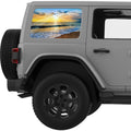 HOPE FLYING SEAGULL QUARTER WINDOW DECAL FITS 2011-2018 JEEP WRANGLER 4 DOOR HARD TOP JKU