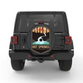 HOT SPRINGS BLACK CARBON FIBER TIRE COVER