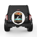 HOT SPRINGS WHITE TIRE COVER