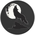 HOWLING WOLF BLACK CARBON FIBER TIRE COVER