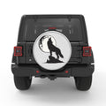 HOWLING WOLF BLACK TIRE COVER