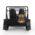 HUNTING ISNT JUST SOMETHING I DO BLACK CARBON FIBER TIRE COVER FOR MOKE