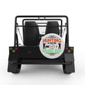HUNTING IS CALLING WHITE CARBON FIBER TIRE COVER FOR MOKE