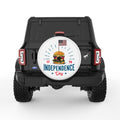 HAMBURGER INDEPENDENCE DAY WHITE TIRE COVER