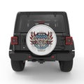 HONOR THE FALLEN THANK THE LIVING BLACK TIRE COVER