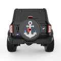 HOPE ANCHOR BLACK CARBON FIBER TIRE COVER