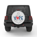 HOPE ANCHOR BLACK TIRE COVER