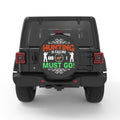 HUNTING IS CALLING PEARL  WHITE CARBON FIBER TIRE COVER