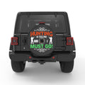 HUNTING IS CALLING BLACK CARBON FIBER TIRE COVER