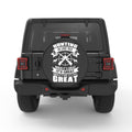 HUNTING IS LIKE SEX PEARL  WHITE CARBON FIBER TIRE COVER