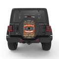 HUNTING SOLVES THE REST BLACK CARBON FIBER TIRE COVER