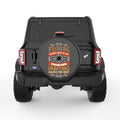 HUNTING SOLVES THE REST BLACK CARBON FIBER TIRE COVER