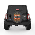 HUNTING SOLVES THE REST BLACK TIRE COVER