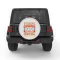 HUNTING SOLVES THE REST BLACK TIRE COVER