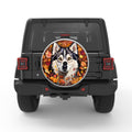 HUSKY AUTUMN WHITE TIRE COVER