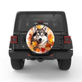 HUSKY FALL BLACK CARBON FIBER TIRE COVER