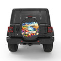 IDAHO PEARL  WHITE CARBON FIBER TIRE COVER
