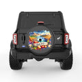 IDAHO BLACK CARBON FIBER TIRE COVER