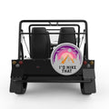 ID HIKE THAT SILVER CARBON FIBER TIRE COVER FOR MOKE