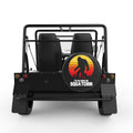 ID RATHER BE SQUATCHING BLACK CARBON FIBER TIRE COVER FOR MOKE