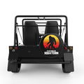 ID RATHER BE SQUATCHING BLACK TIRE COVER FOR MOKE