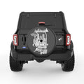 ILLINOIS COMPILATION BLACK CARBON FIBER TIRE COVER
