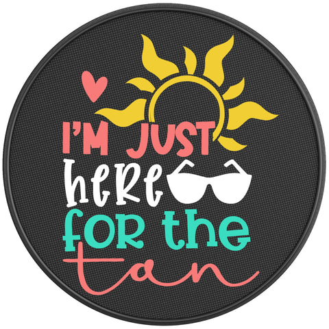 IM JUST HERE FOR THE TAN BLACK CARBON FIBER TIRE COVER