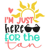 IM JUST HERE FOR THE TAN