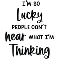 IM SO LUCKY