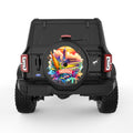 INDIANA BLACK TIRE COVER