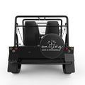 IN THE WAITING GOD IS WORKING BLACK CARBON FIBER TIRE COVER FOR MOKE