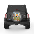 IOWA BLACK CARBON FIBER TIRE COVER