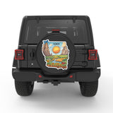 IOWA BLACK TIRE COVER FOR MOKE