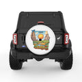 IOWA WHITE TIRE COVER