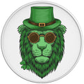 IRISH LION WHITE TIRE COVER
